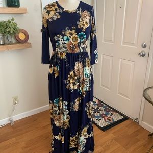 Reborn J Floral Maxi Dress